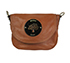 Small Daria Satchel, &pound;250, Handbags, Brown, Leather, Front view